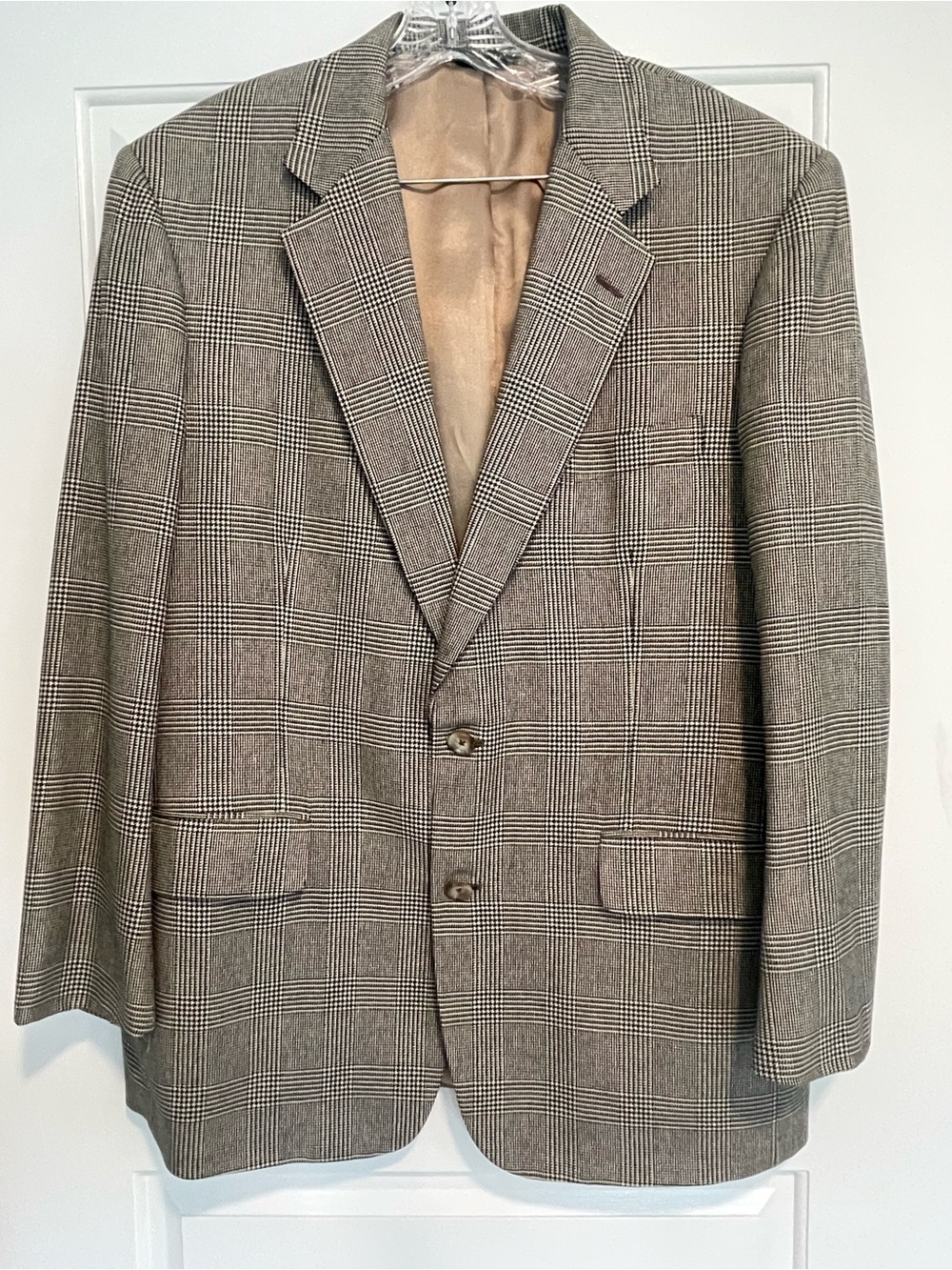Southwick Made USA Glen Plaid Sport Coat Mens Blazer